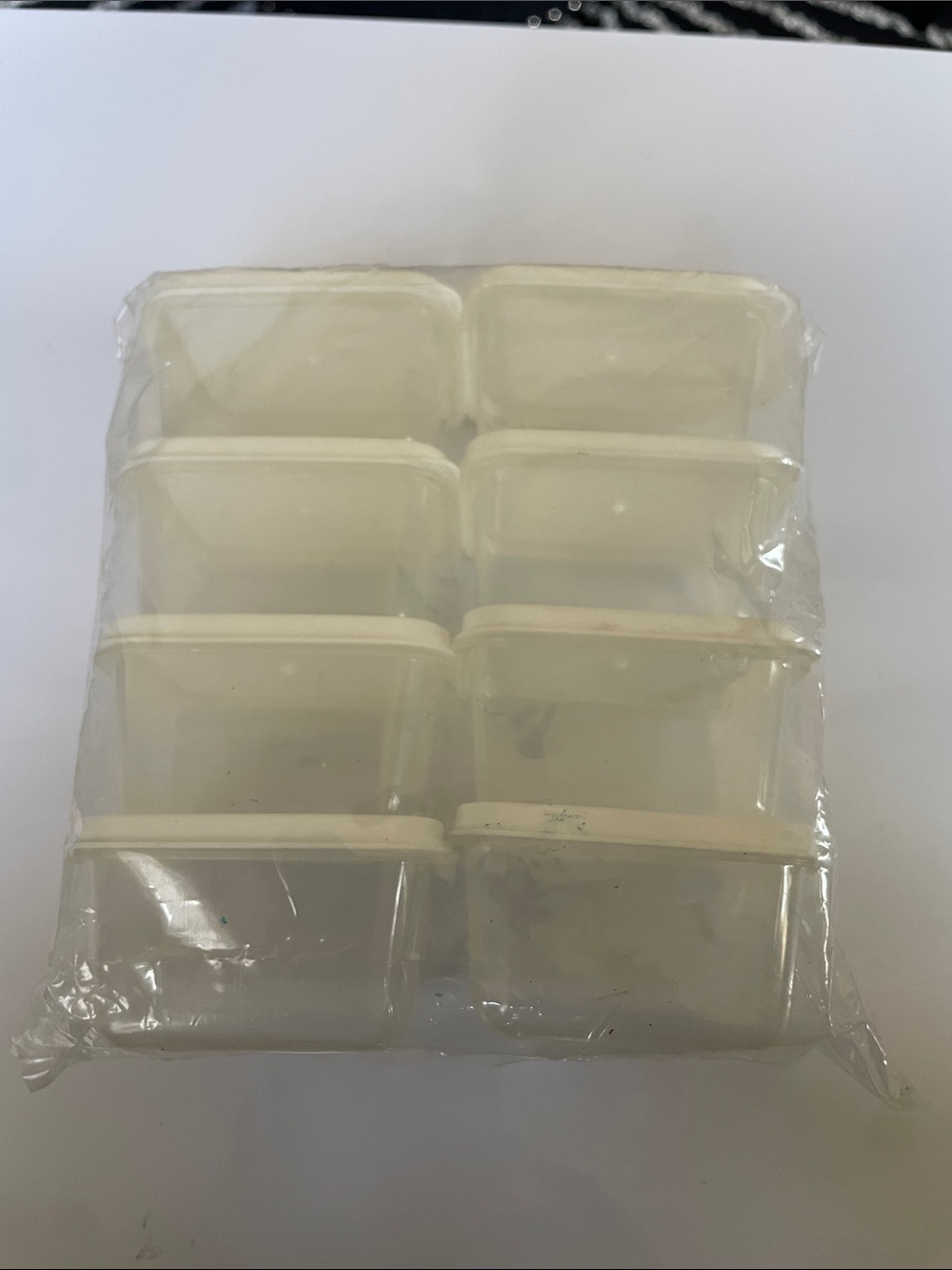 White Stackable Storage Containers - Multi-Pack